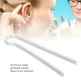 thumbnail image 3 of 10PCS Silicone Sound Aid Tubes Replacement Versatile Compatibility, Easy Installation Preformed Earmold Tube for Long Lasting Comfort, 3 of 7