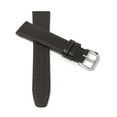 thumbnail image 2 of Bracelet de Montre en Cuir 12mm avec Coutures, Boucle Argentée, 2 of 7