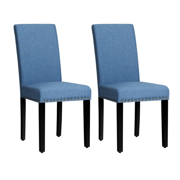 Topbuy Lot de 6 chaises de salle Ã manger Ã dossier haut pour cuisine, PVC  