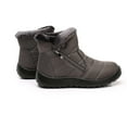 thumbnail image 2 of Akiihool Womens Snow Boots Womens Warm Winter Snow Boots Waterproof Ankle Boots Walking Hiking Tennis Booties Mid Calf Warm Lightweight Comfort (A,7.5), 2 of 5