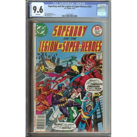 Superboy and the Legion of Super-Heroes #234 - CGC 9.6 Comic Book