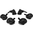 thumbnail image 2 of Graflsoa Ensemble de Protection pour Patinage à Roulettes pour Enfants de 6 Pcs (Genoux, Coudes, Protège-Poignets) en Noir pour la Sécurité Sportive Tout Autour, 2 of 7