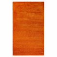 thumbnail image 1 of homeroots home decor 396931 5’ x 7’ Orange Modern Shimmery Area Rug, 1 of 1