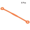 thumbnail image 3 of Uxcell Tennis Dampener, 6 Pack Silicone Vibration Shock Absorber, Orange, 3 of 7