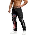 thumbnail image 4 of Men's Vintage American Flag Utility Work Pants for Patriotic Events, 4 of 4