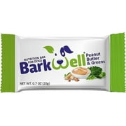 BarkWell Peanut Butter Nutrition Bar For Dogs Greens (16 Count)