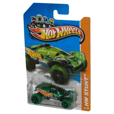 Hot Wheels HW Stunt (2012) Green Da'Kar Die-Cast Toy Car 89/250