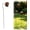 Brown-24.02 Inch, variant on Metal Venus Flytrap Garden Stake, Carnivorous Yard Sculpture for Lawn