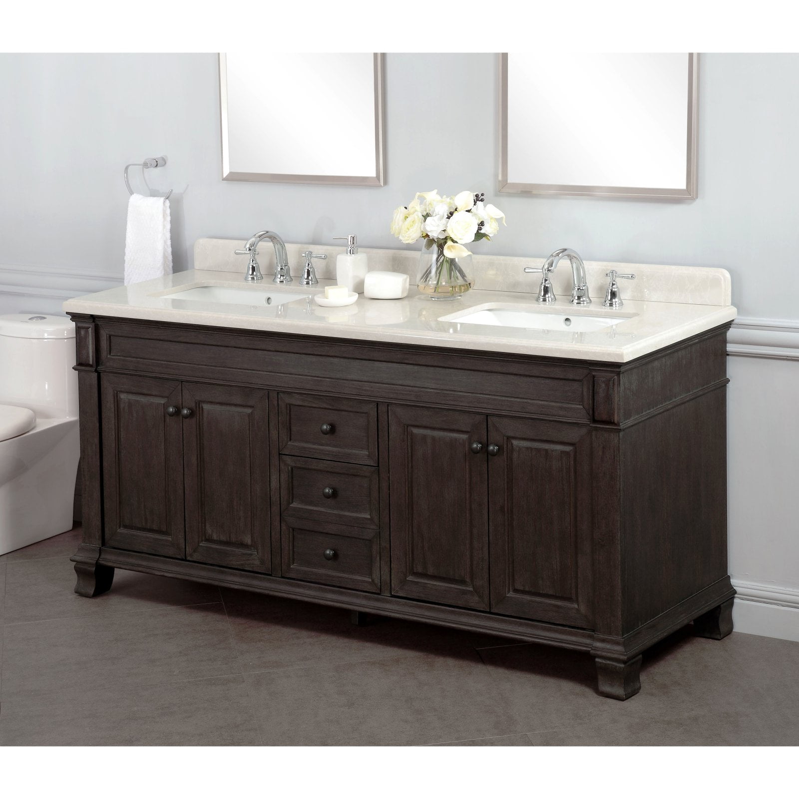 Kingsley 72 Double Sink Marble Top Vanity With Backsplash Ideas Lanza Wf6953 72 Kingsley In Double Bathroom Vanity Com
