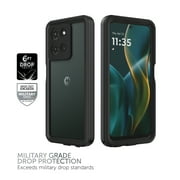 Body Glove Tidal Waterproof Phone Case for Motorola moto g (2025) - Black/Clear