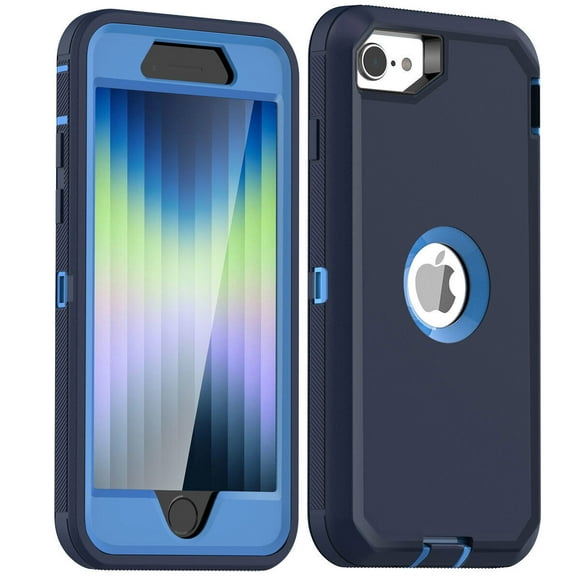 AICase pour iPhone SE 2022/iPhone SE 2020 3e/2e Génération/iPhone 8/iPhone 7 Étui Robuste Antichoc Résistant Protecteur Étui de Téléphone