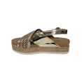 thumbnail image 3 of SANDALIAS PLATAFORMA MILAGROS MUJER ORO SINTETICO 5605 LEON 5605p, 3 of 3