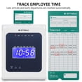 thumbnail image 4 of Impresora térmica Time Clock OFFNOVA sin tinta, 50 tarjetas, 4 of 7