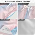 thumbnail image 2 of FORMRS Boys Swim Trunks Quick Dry Mesh Liner Boardshorts Sizes XS-XL, Light Pink Gradient, 2 of 7