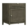 thumbnail image 7 of Glory Furniture Izzy 1 Drawer 1 Door Nightstand in Gray, 7 of 7