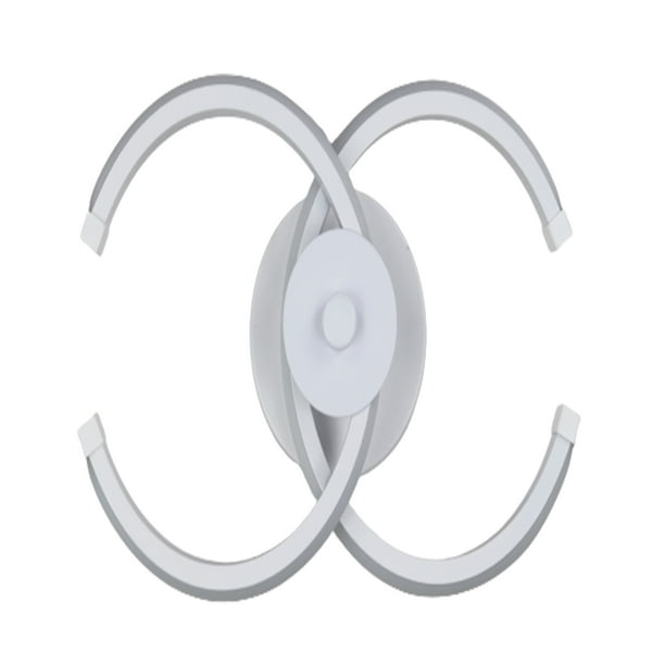 Lampara de Pared Arbotante LED Luxica Lighting Modelo COCO Blanca
