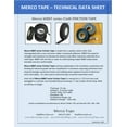 thumbnail image 2 of MERCO M807 Cloth Electrical Friction Tape - 3/4in x 60ft - Black Cloth - 100 Rolls, 2 of 5