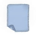 thumbnail image 4 of Springs Creative Blue, White Frozen Polyester Throw, 55" x 43", 4 of 4