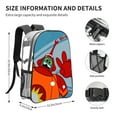 thumbnail image 2 of Super Giant Robot Brothers Pattern Transparent Backpack Lightweight And fashionable Showcasing Personality And Leading The Trend, 2 of 6