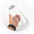 thumbnail image 3 of Juice Bottle Large Capacity Beverage Bottle Empty Juice Bottle Packing Bottle with Cap 1000ml, 3 of 8