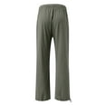 Cargo Pants Women Pant Casual Loose High Waist Cotton Linen Wide Leg