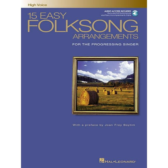 15 Easy Folksong Arrangements Book/Online Audio, (Paperback)