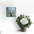 thumbnail image 2 of JEUXUS Vintage Butterfly Canvas Wall Decor Prints Retro Inset Artwork Animal Picture for Girls Bedroom Bathroom Living Room Spa nursery Home Wall Decor Ready To Hang 16x16 inch, 2 of 4
