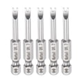 thumbnail image 1 of 5uds 1.7mm Llave Puntas de Destornillador 1/4" Hexagonal Vástago 2" Longitud Magnético U Tipo Destornillador, 1 of 5
