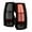 Black Housing With Smoke Lens, variant on AKKON - For Chevy GMC Suburban Tahoe Yukon XL 1500 2500 Denali Rear LED Tail Lights Signal Brake Lamps Smoke