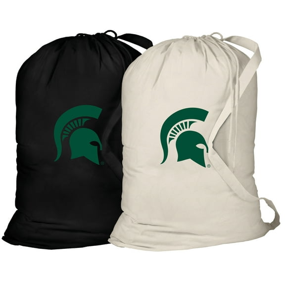 Michigan State Laundry Bags 2Pc SET of  Michigan State Clothes Bags - A TOP GIFT