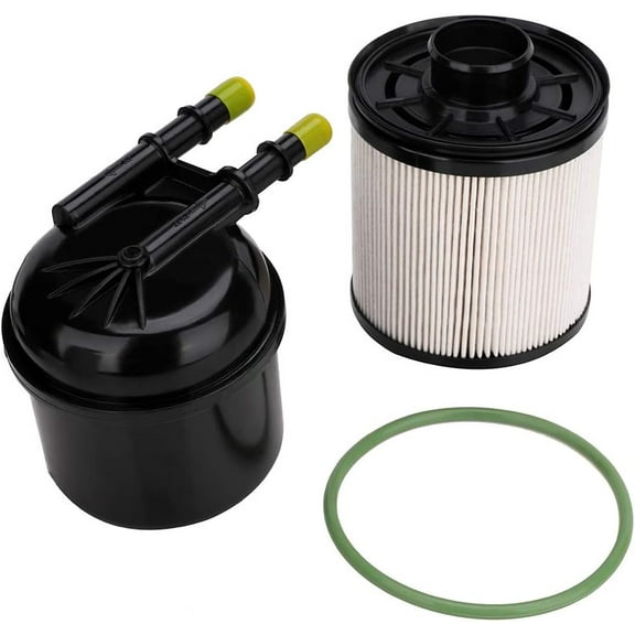 FD-4615 6.7 Powerstroke Fuel Filter for 2011-2016 Ford F250 F350 F450 F550 Super Duty Truck 5 Micron Diesel Fuel Filter Water Separator Kit Replace Motorcraft FD4615 BC3Z-9N184-B 6.7L V8 Fuel Filters