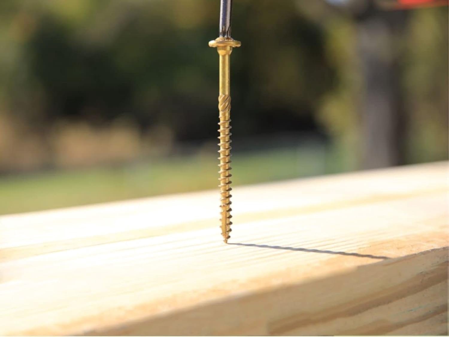 GRK RSS Rugged Structural Screw - Steel, Gold - 20 Count, 5/16 in x 6 in — Construction & DIY Use, Standard Hardware Spec