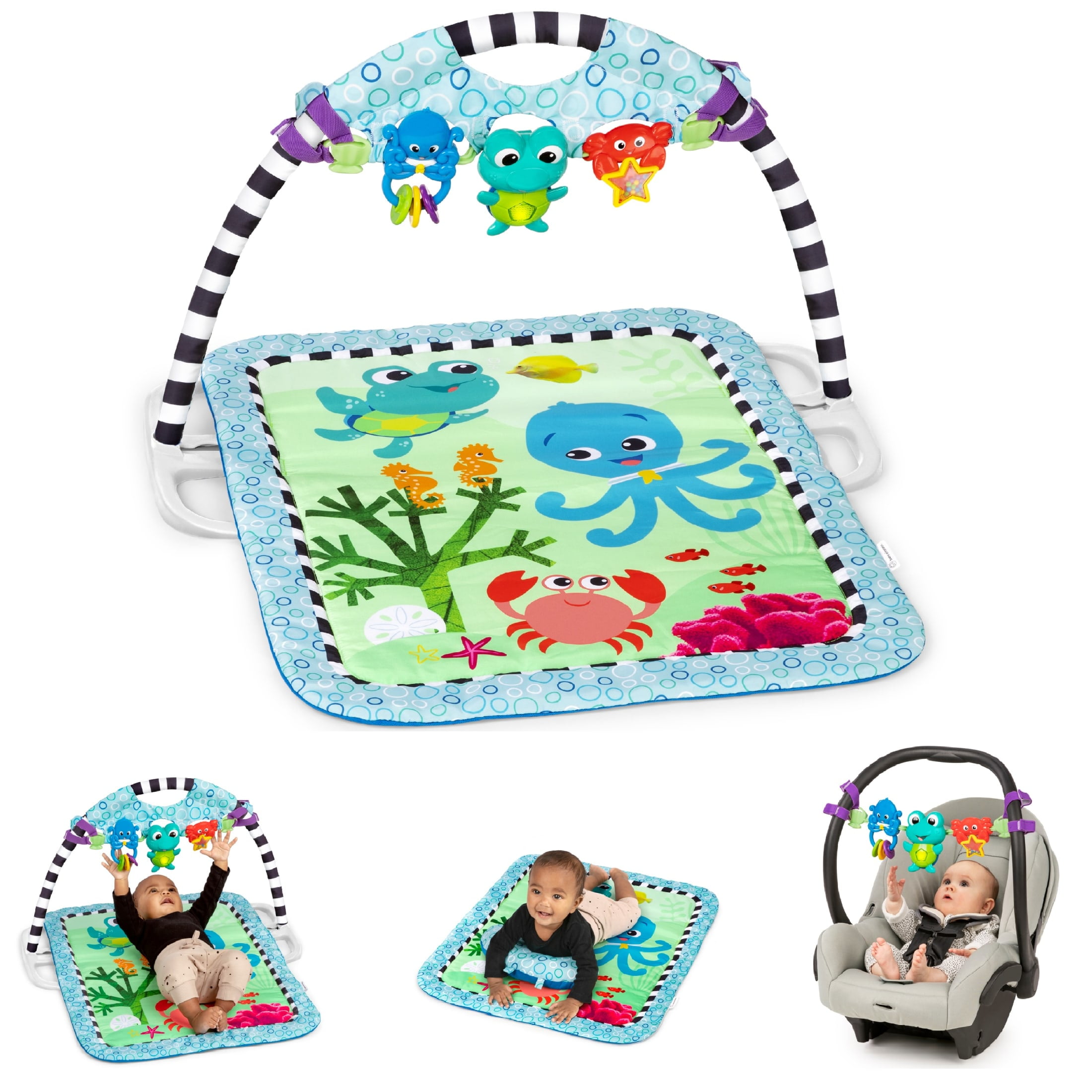 Neptune's Discovery Reef Foldable Baby Play Gym & Toy Bar Unisex, 0+ months