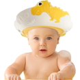 thumbnail image 1 of Baby Shower Hat, Child Bath Cap Visor, Adjustable Baby Shower Cap for Eye, Ear and Face Protection (Yellow), 1 of 5