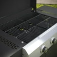 thumbnail image 5 of Vicllax 2 in 1 Propane Gas Grill and Griddle Combo 3-Burner with Folding Side Table Stainless Steel, 5 of 13