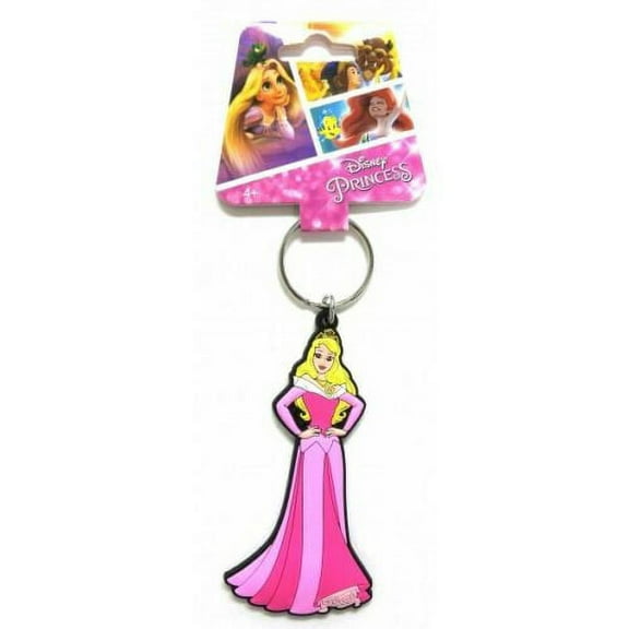 Aurora Sleeping Beauty Soft Touch PVC Keyring