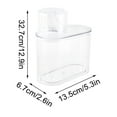thumbnail image 4 of Airtight Food Storage Containers for Cereal, Pasta & Snacks - BPA-Free Plastic Kitchen Canisters with Locking Lid, Pantry Organization Essentials for Freshness & Space Saving, 4 of 5