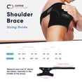 thumbnail image 3 of Copper Compression Recovery Shoulder Brace  - Black, 3 of 9