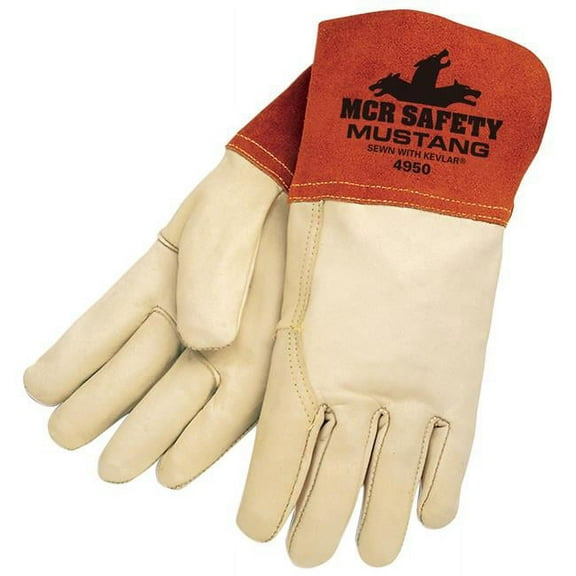Mcr Safety Welding Gloves,MIG, TIG,M/8,PR 4950M