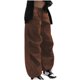 thumbnail image 2 of Pntutb, ropa de trabajo para mujer, pantalones casuales sueltos con piernas de bolsillo, pantalones rectos sólidos neutros Pntutb Pntutb-2584, 2 of 9