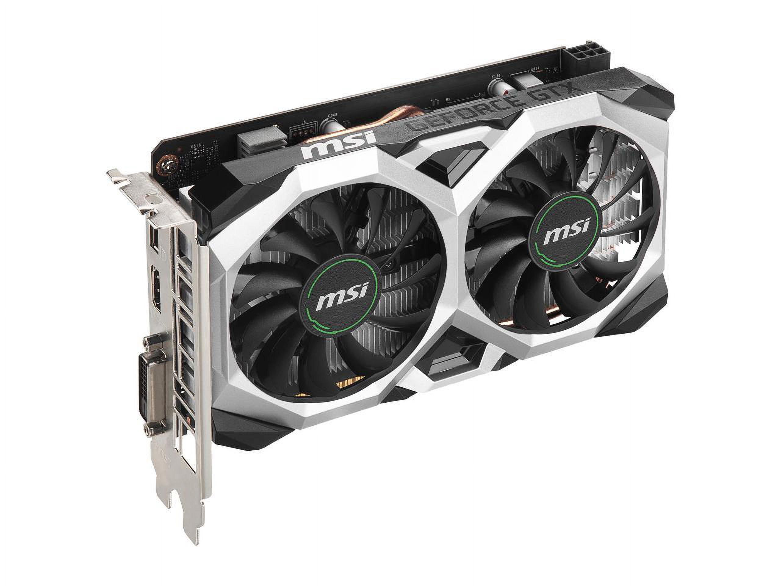 その他 MSI GeForce GTX 1650 SUPER VENTUS XS OC MSI GeForce GTX 1650 Super Ventus XS OC 4GB Graphics Card, Silver