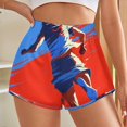 thumbnail image 3 of Women's Originals Shorts, Jersey Sports Shorts, Gym Shorts For Women, France Fitness, S, Plus Size Available, 3 of 5