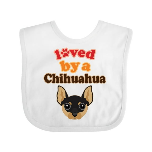 Inktastic Chihuahua Dog Gift Idea Boys or Girls Baby Bib