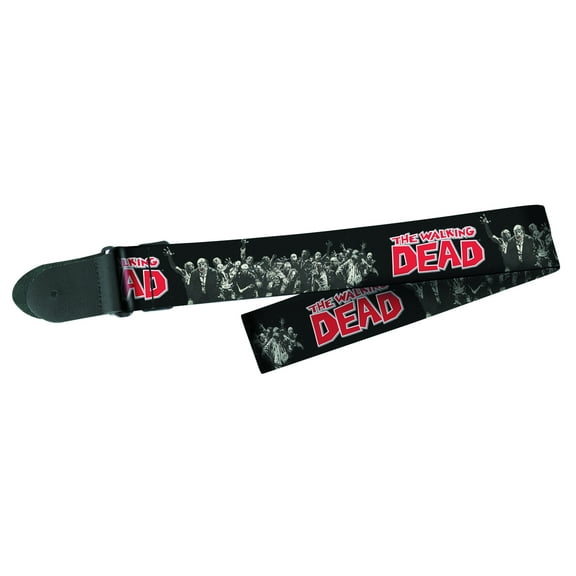 Peavey Walking Dead Zombie Group Adjustable 38-54 Inch Polyester Guitar Strap
