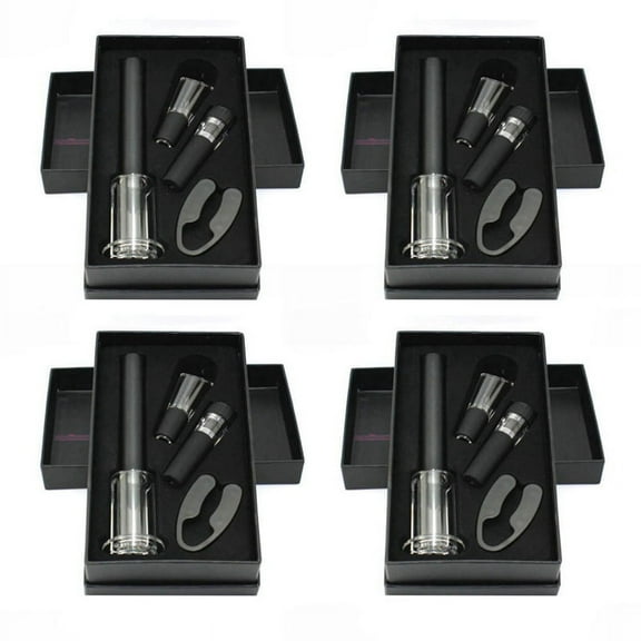 16 Pcs Air Pressure Pump Opener Gift Box Includes Wine Opener Kit Vacuum Stopper and Wine Pourer Tool