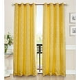thumbnail image 5 of Lenny 54 x 90 in. Grommet Single Curtain Panel, Teal, 5 of 5
