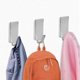thumbnail image 4 of Self-Adhesive Wall Hooks for Towels Stainless Steel Silver 12pcs Kitchen Bathroom Accessory Decorative Wall Hangers for Home Organization, 4 of 4