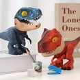 thumbnail image 3 of Dinosaur Toy for Kids  5 In 1 Dinosaur Stationery Set for Boys Girls  Hides Pencil Sharpener  Ruler Slap Bracelet  Eraser  Stapler  Pencil  Limbs Mouth Removable, 3 of 8