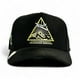 thumbnail image 2 of VAGO Style TRIANGULO DORADO Gorra Artesanal Ng Visera Curva, 2 of 5