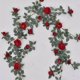 thumbnail image 5 of Flores artificiales, flores falsas, flores de imitación, juego de regalo para mujer, rosa artificial, caña, tubo de techo, ratán, cubierta decorativa, envuelta, colgante de pared, tiras de rosas falsa, 5 of 7